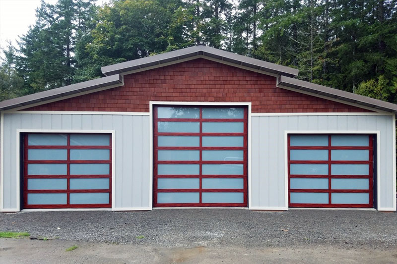 Door Accessories Northwest – Cedar & White Laminate