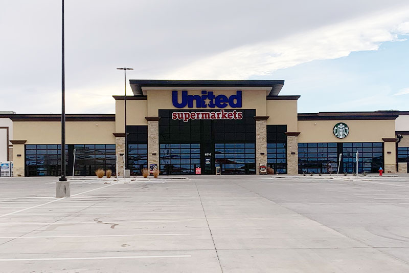 Supermarket Commercial Garage Door Installation, Lubbock, Texas
