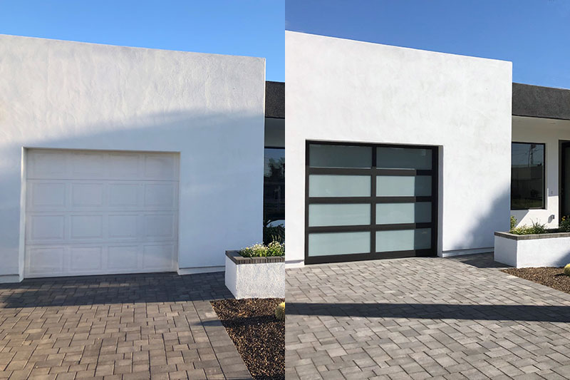 Before & After Fullview Door in Arizona