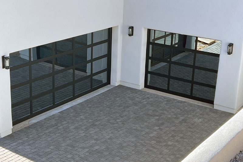 White with mirrored glass by Iconic in Phoenix, AZ